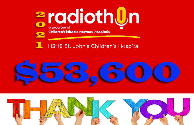 Thank You!  Radiothon 2021