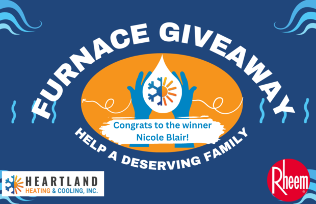 Warm your Hearts Furnace Giveaway winner!