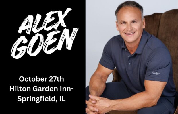 Alex Goen Coming to Springfield, IL October 27th